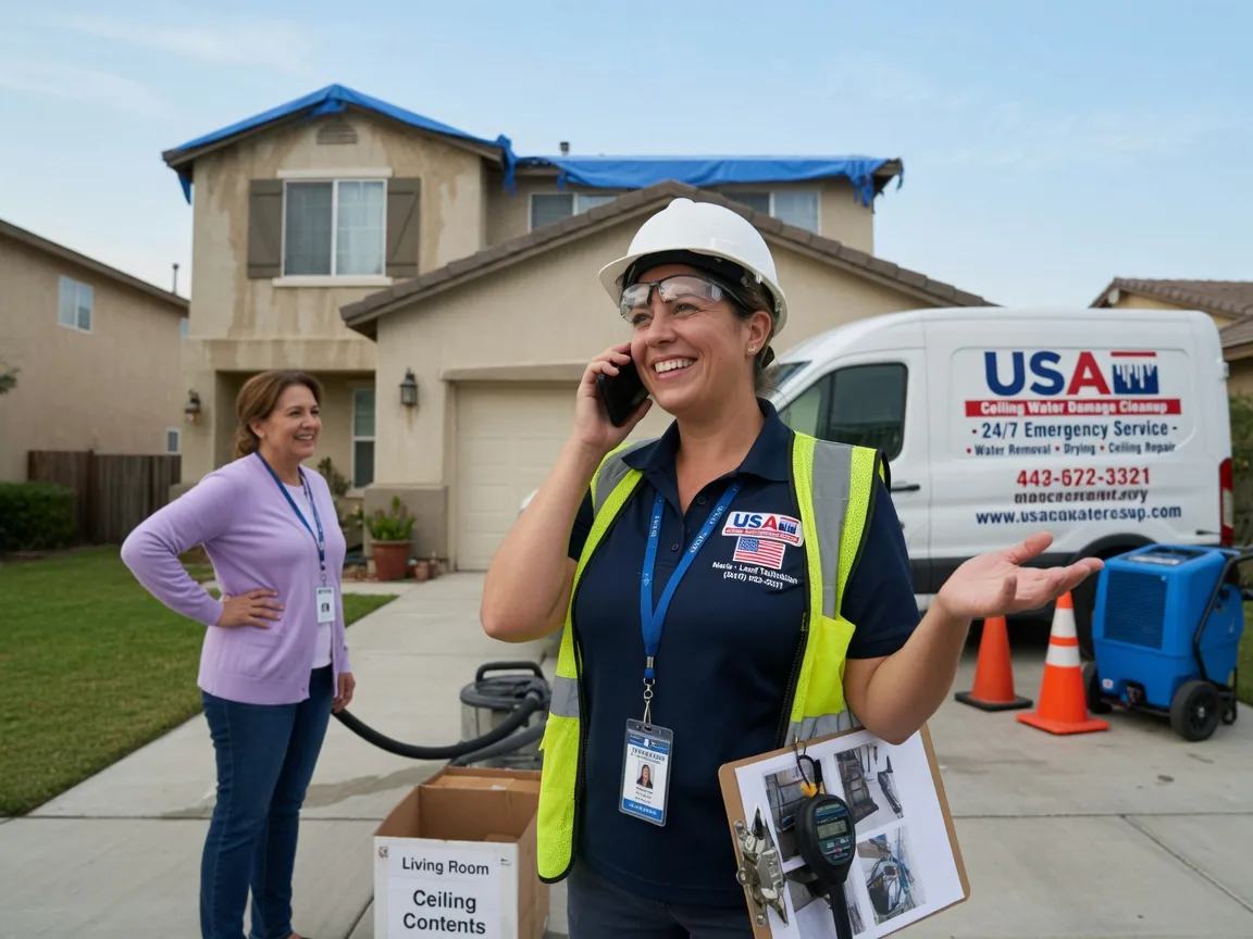 Ceiling Water Damage Restoration Flanagan, IL FAQs